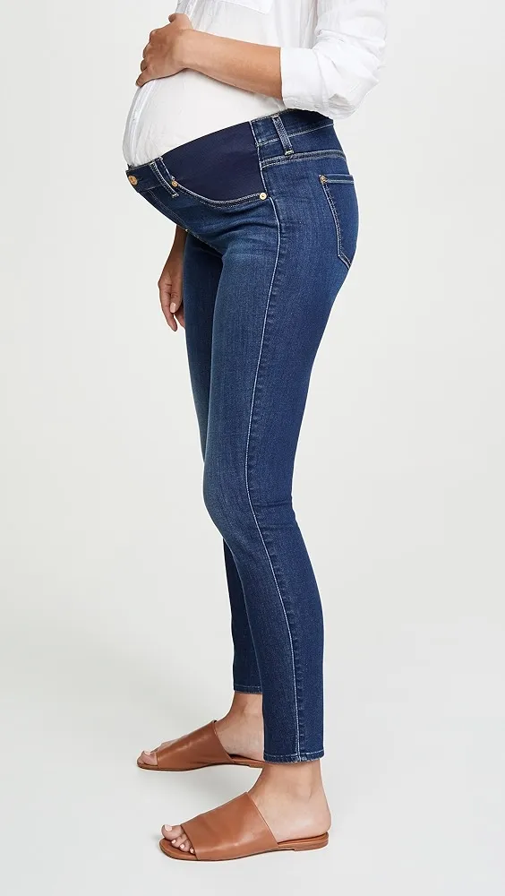 7 For All Mankind   The Ankle Skinny Maternity Jeans 