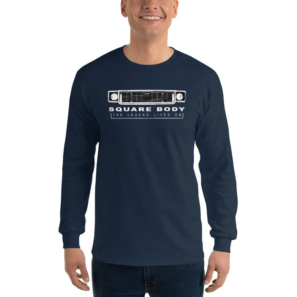 70s Square Body Long Sleeve T-Shirt -The Legend Lives On