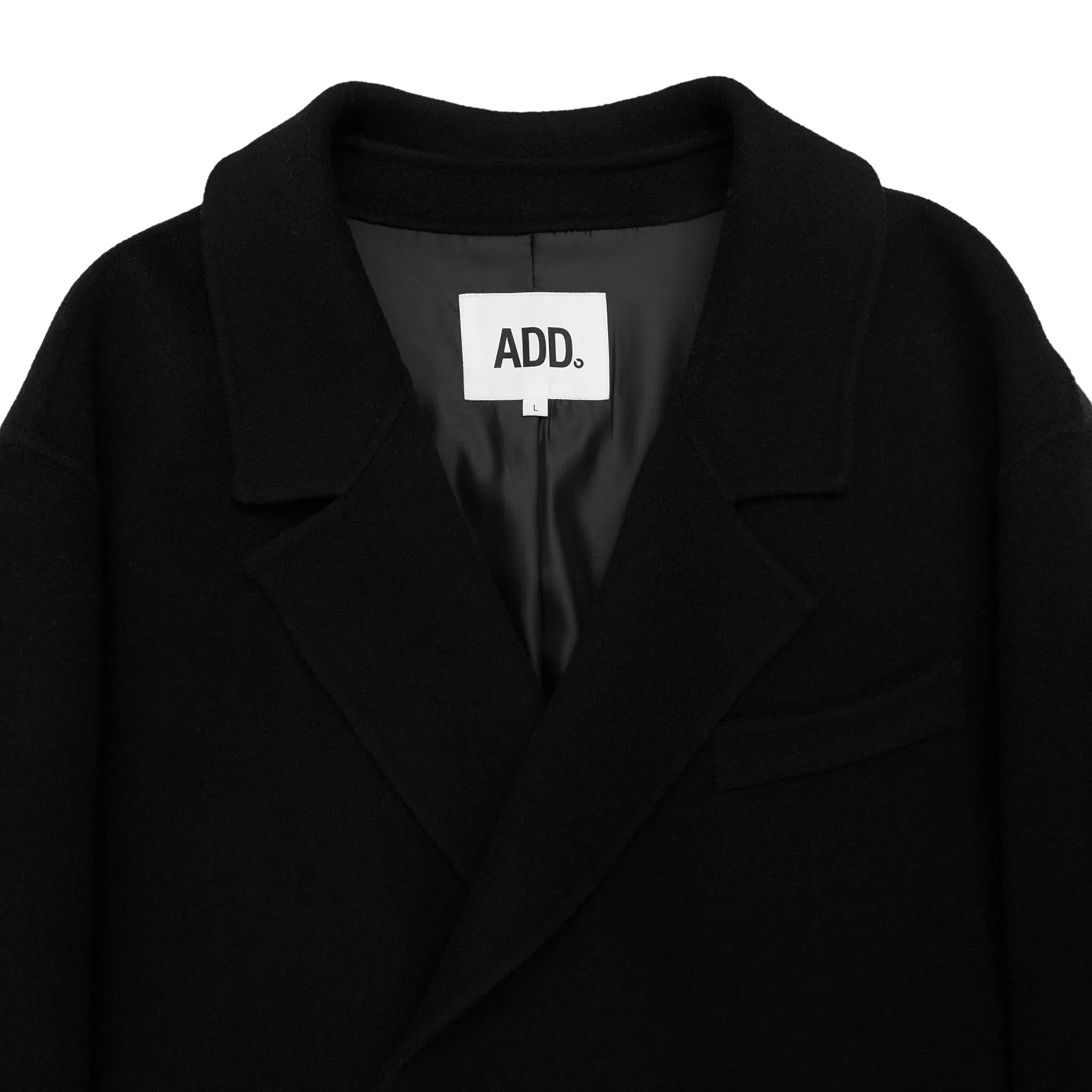 ADD Essential Coat Black