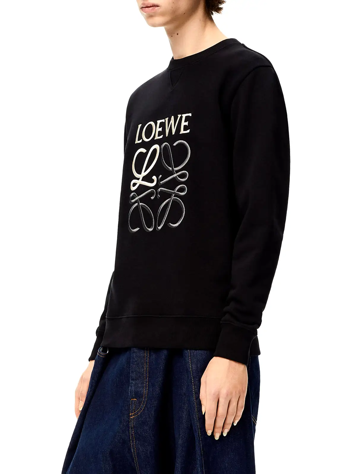 Anagram sweatshirt in cotton