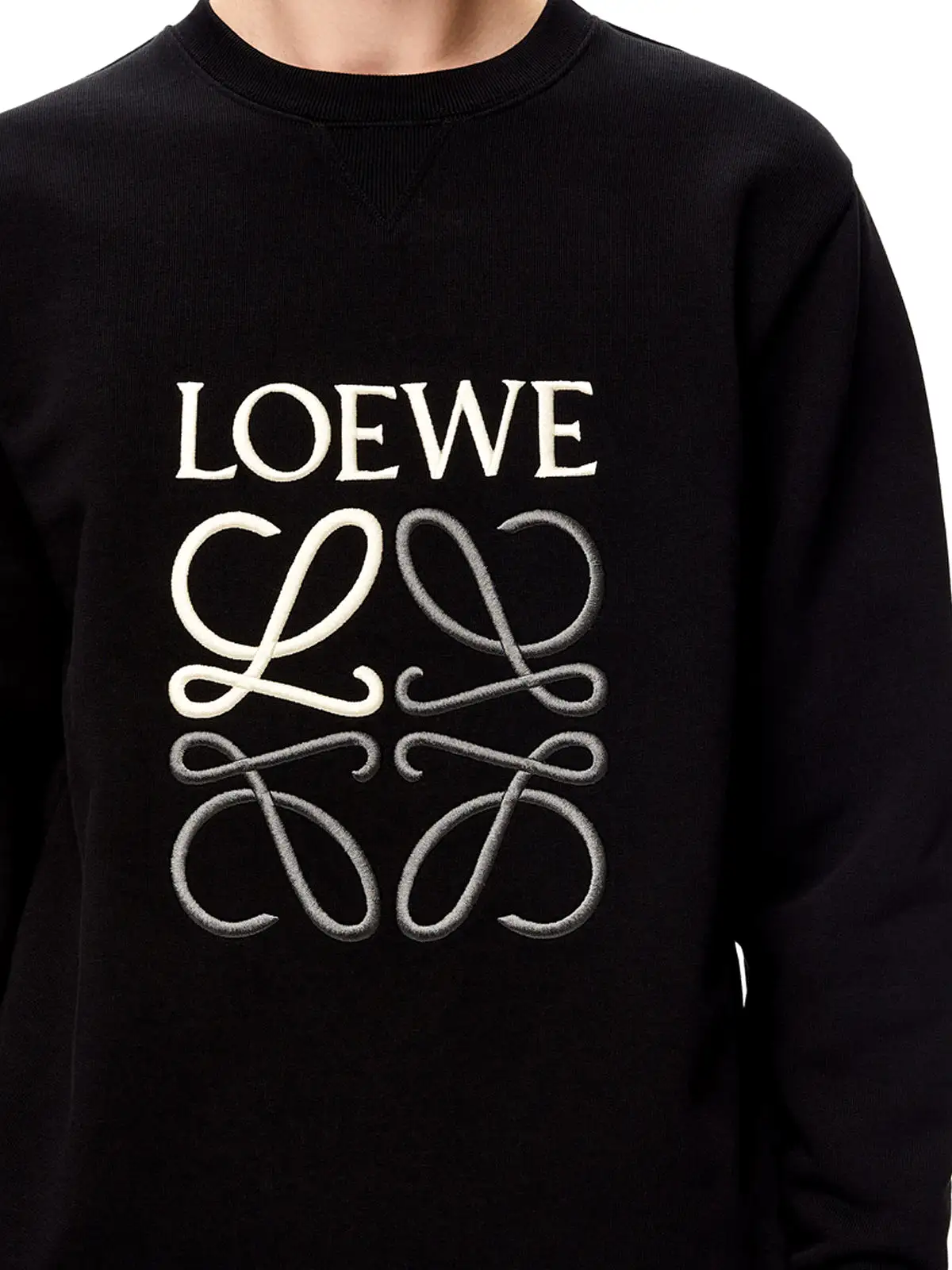 Anagram sweatshirt in cotton