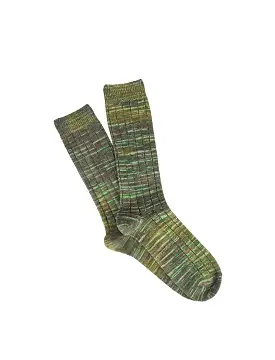 Anonymous Ism Mix Tie Dye Crew Socks Brown