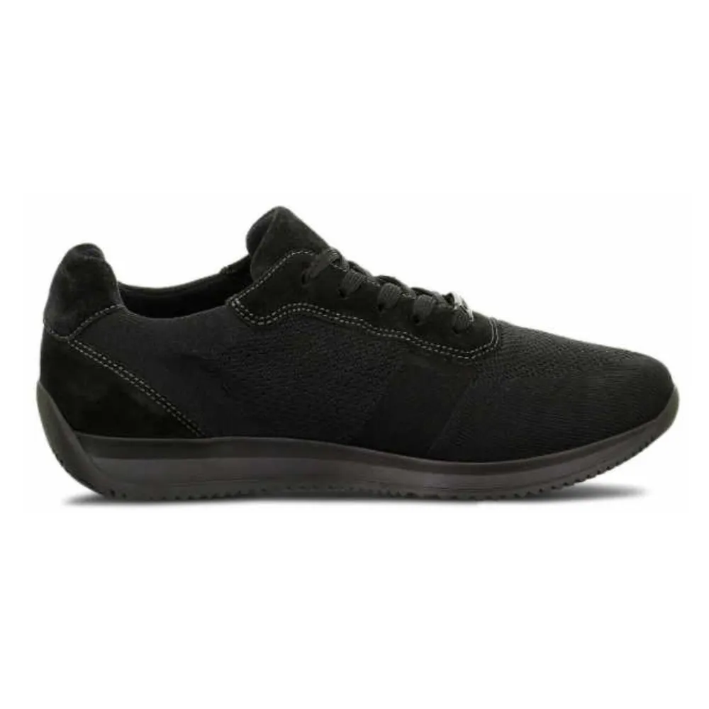 Ara Logan Black Knitted Sneaker (Men's)