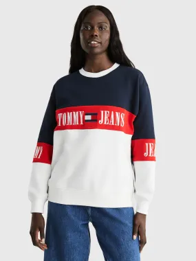 Archive Colour-Blocked Relaxed Fit Sweatshirt | Sweatshirts & Hoodies | Tommy Jeans