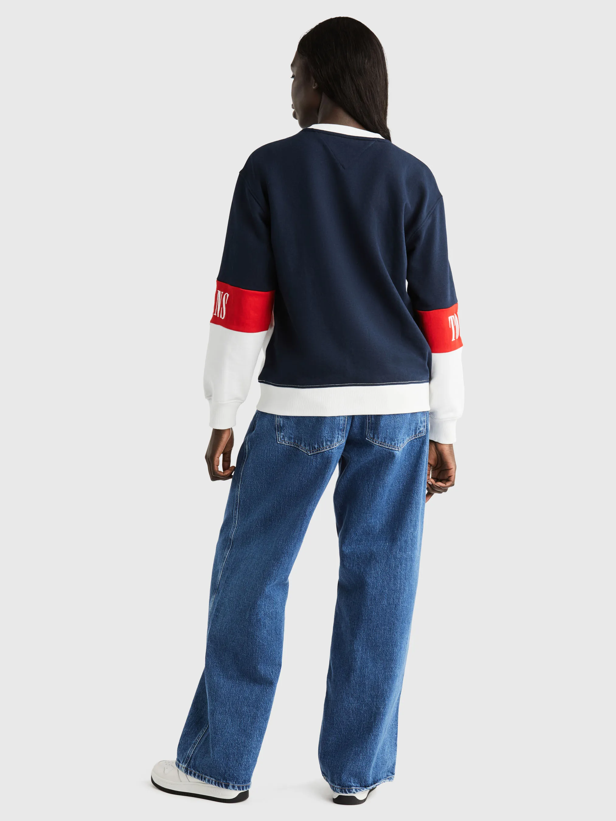 Archive Colour-Blocked Relaxed Fit Sweatshirt | Sweatshirts & Hoodies | Tommy Jeans