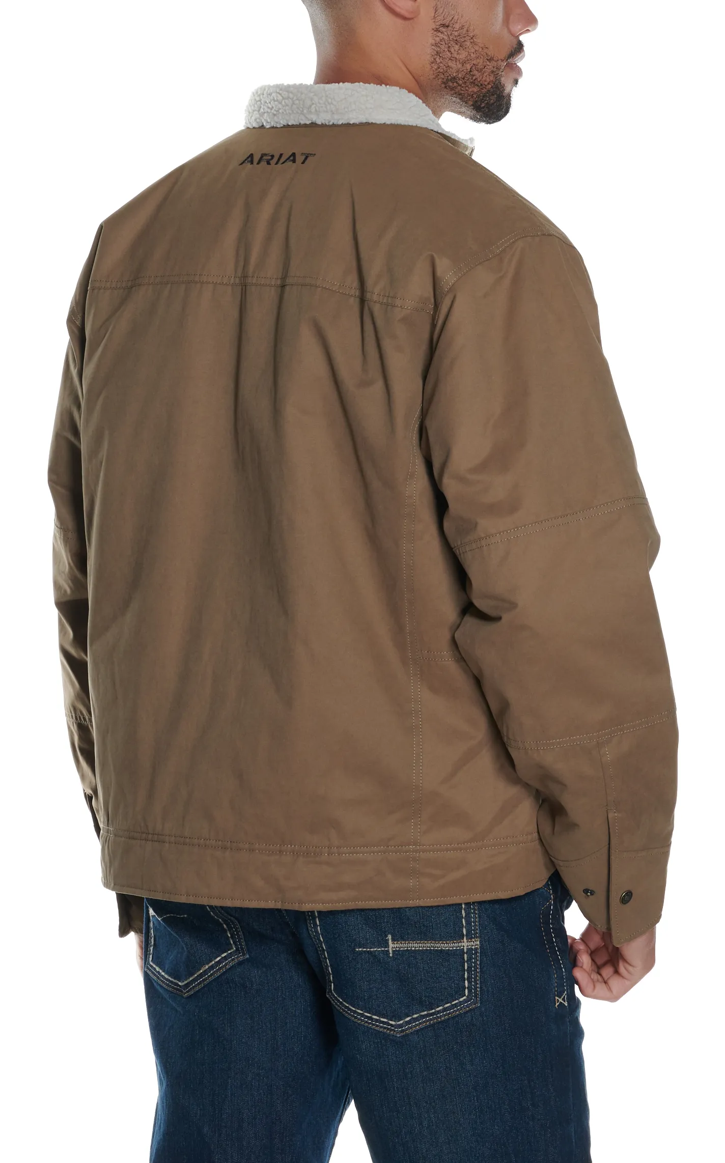 Ariat Men's Tan Grizzly Canvas Jacket