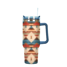 Aztec Tumbler with Handle