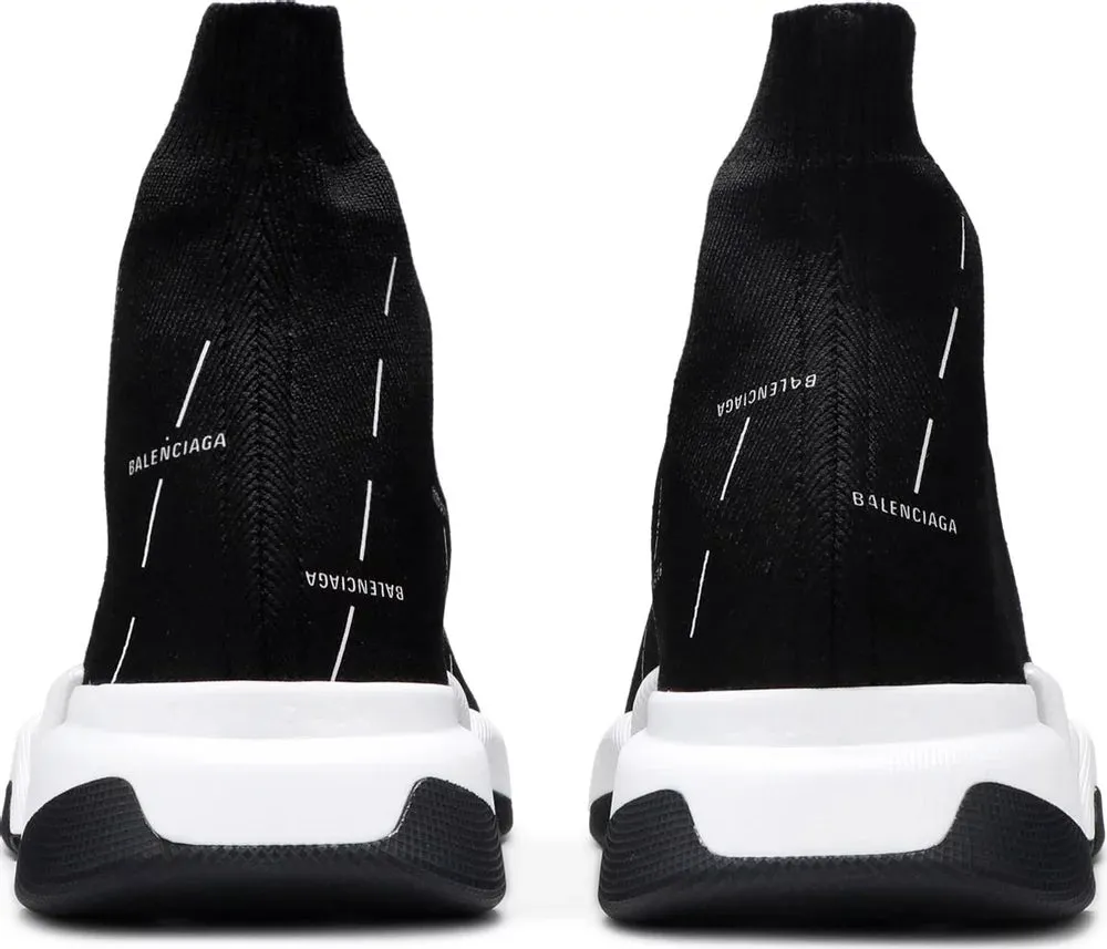 Balenciaga Speed 2.0 Sneaker Black Logo Licence Printed