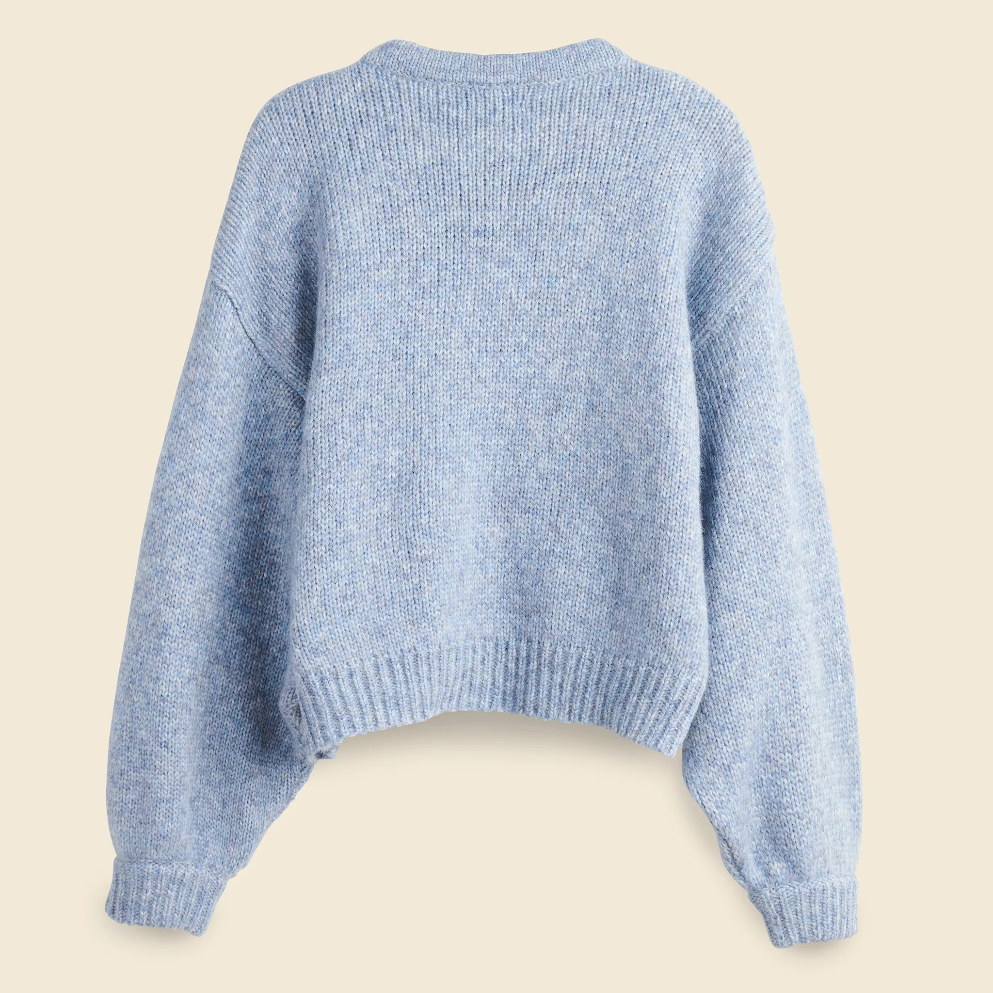 Balloon Sleeve Sweater - Spring Sky