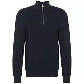 Barbour International Corser Half Zip Knit - Black