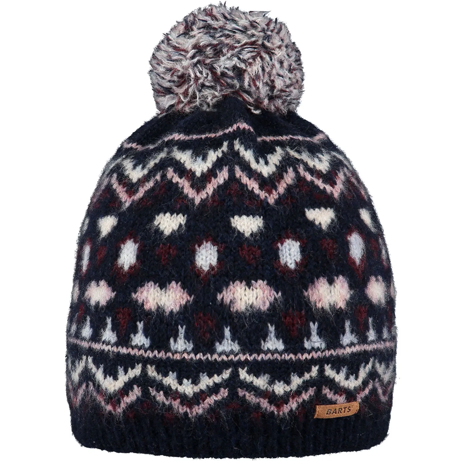 Barts Kids Mayao Pom Pom Mixed Knit Bobble Hat