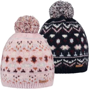 Barts Kids Mayao Pom Pom Mixed Knit Bobble Hat