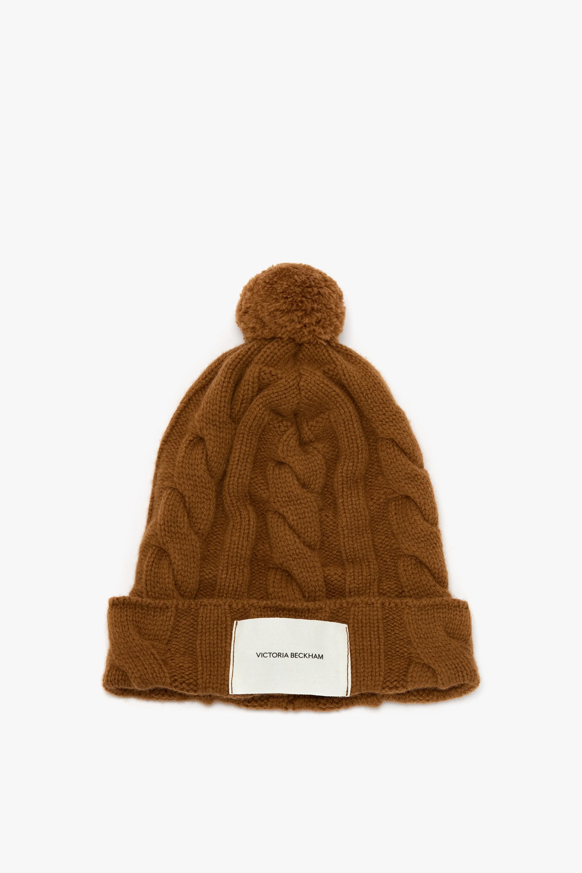 Beanie Hat In Camel