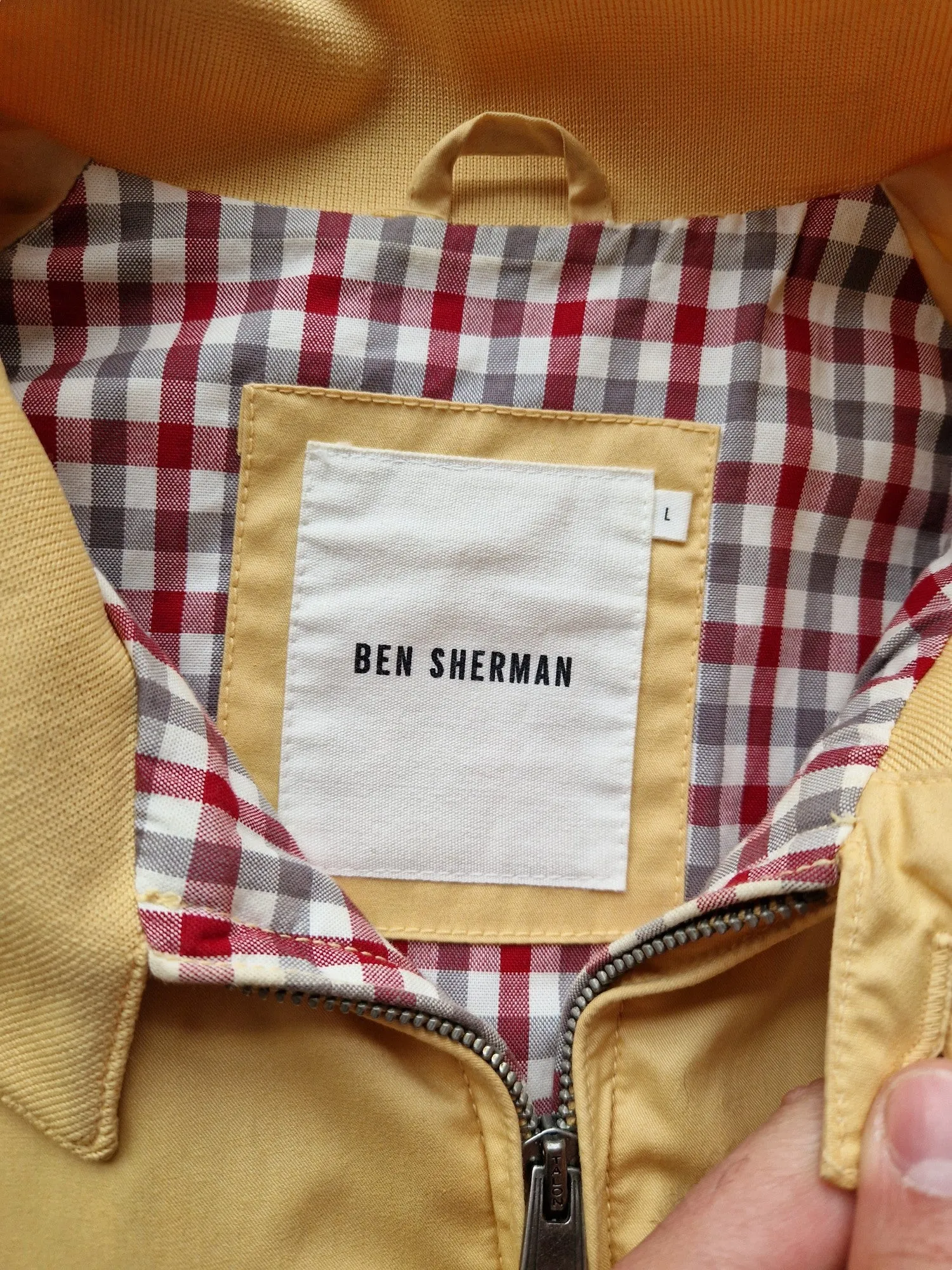 Ben Sherman Harrington Jacket - Size Large