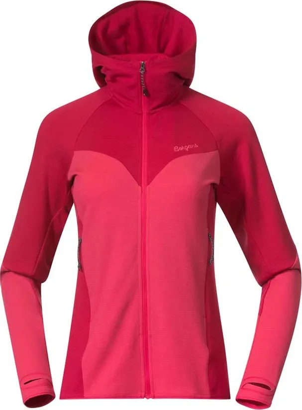 Bergans Women's Tind Merino Hood Jacket  Alpine Rose/Light Alpine Rose | Buy Bergans Women's Tind Merino Hood Jacket  