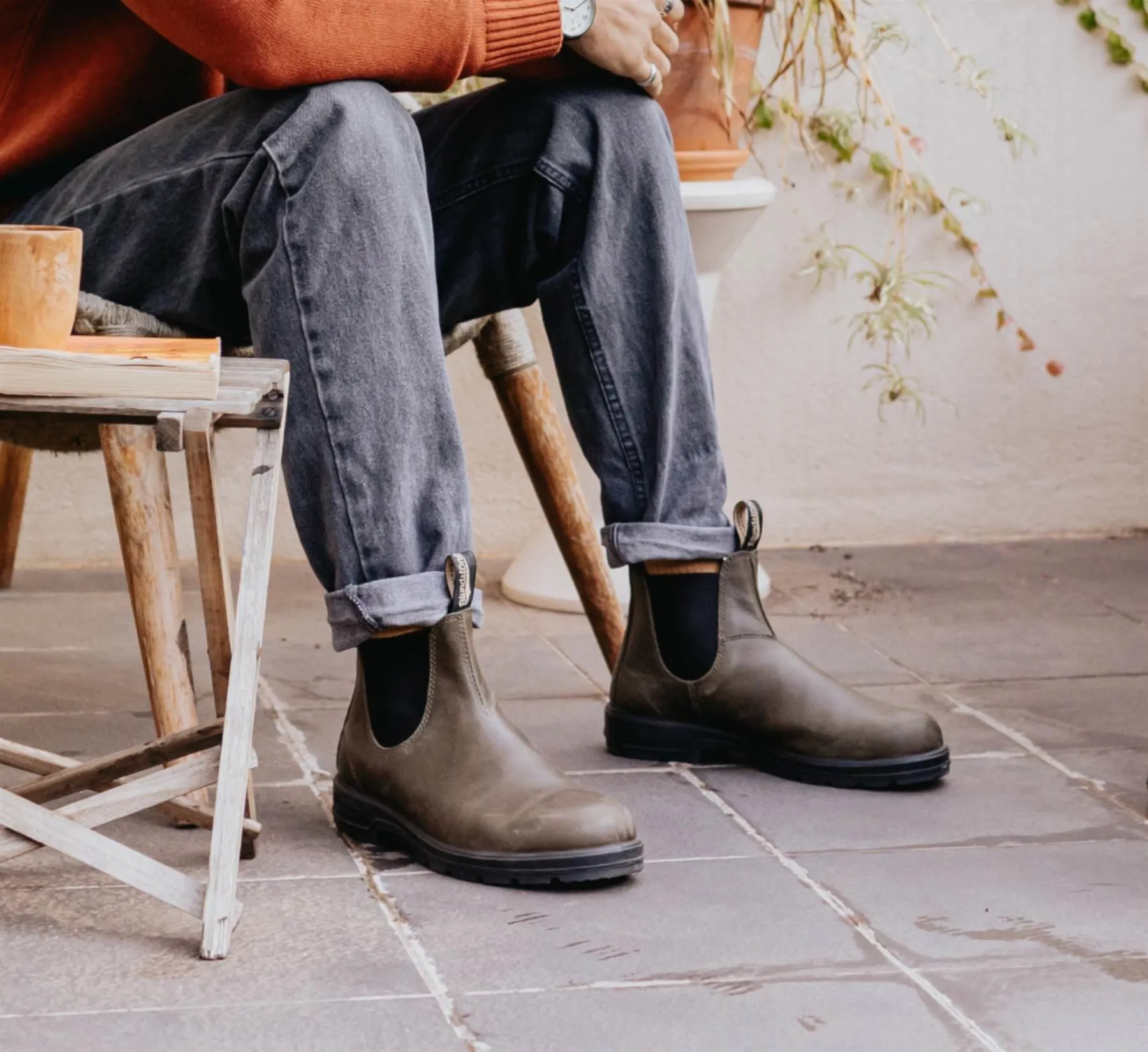 Blundstone #2052 Green Chelsea Boot