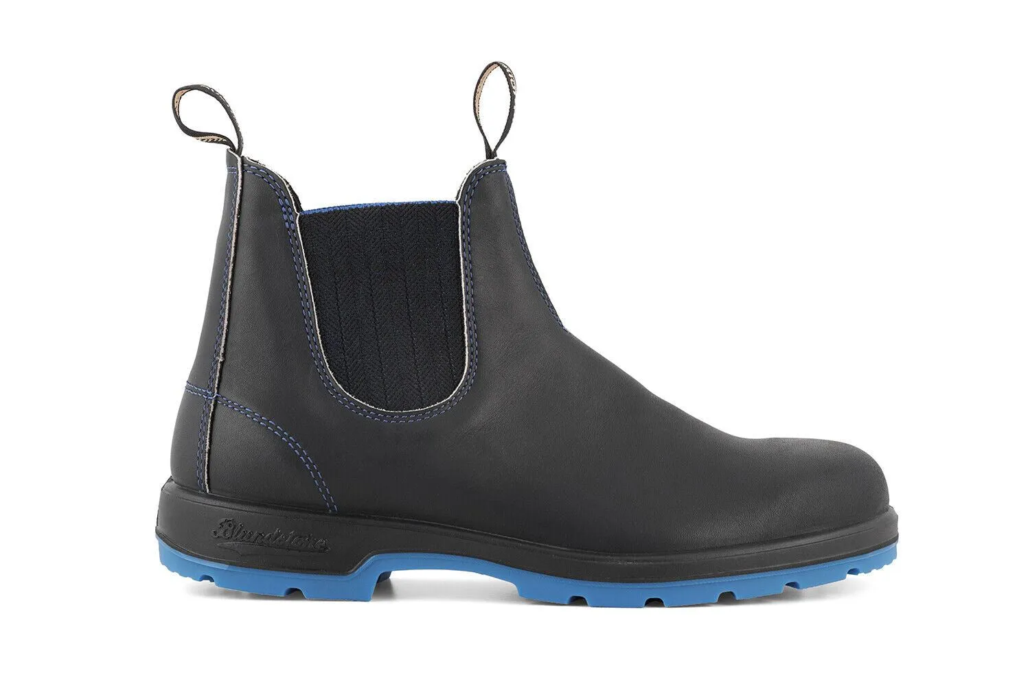 Blundstone #2343 Black/Blue Chelsea Boot