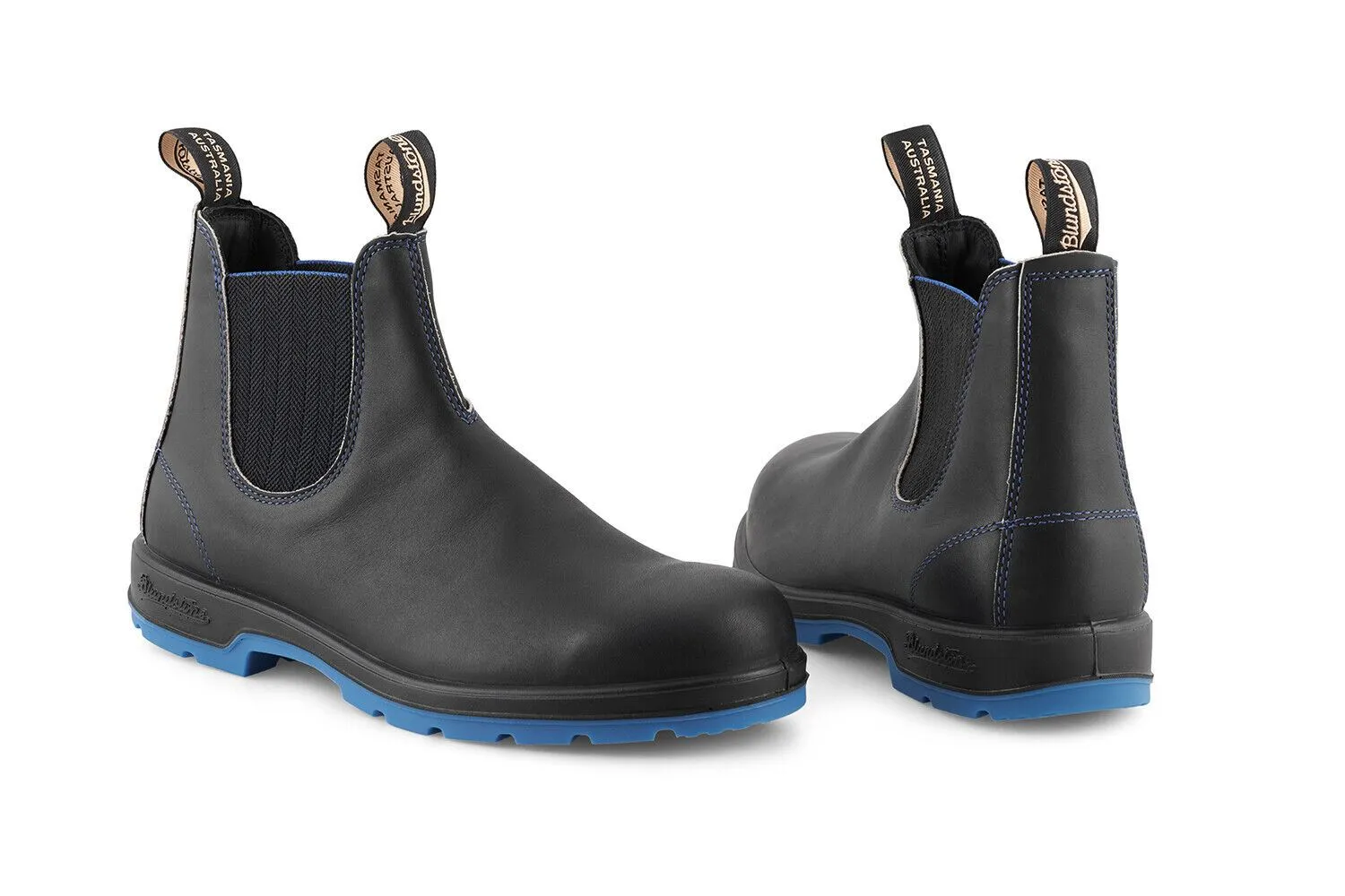 Blundstone #2343 Black/Blue Chelsea Boot