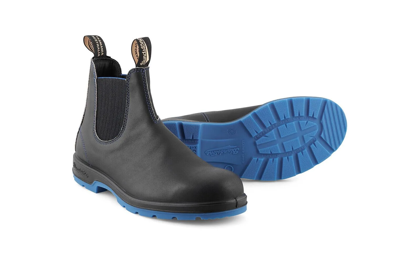 Blundstone #2343 Black/Blue Chelsea Boot