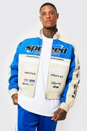 Boxy Speed Moto Jacket