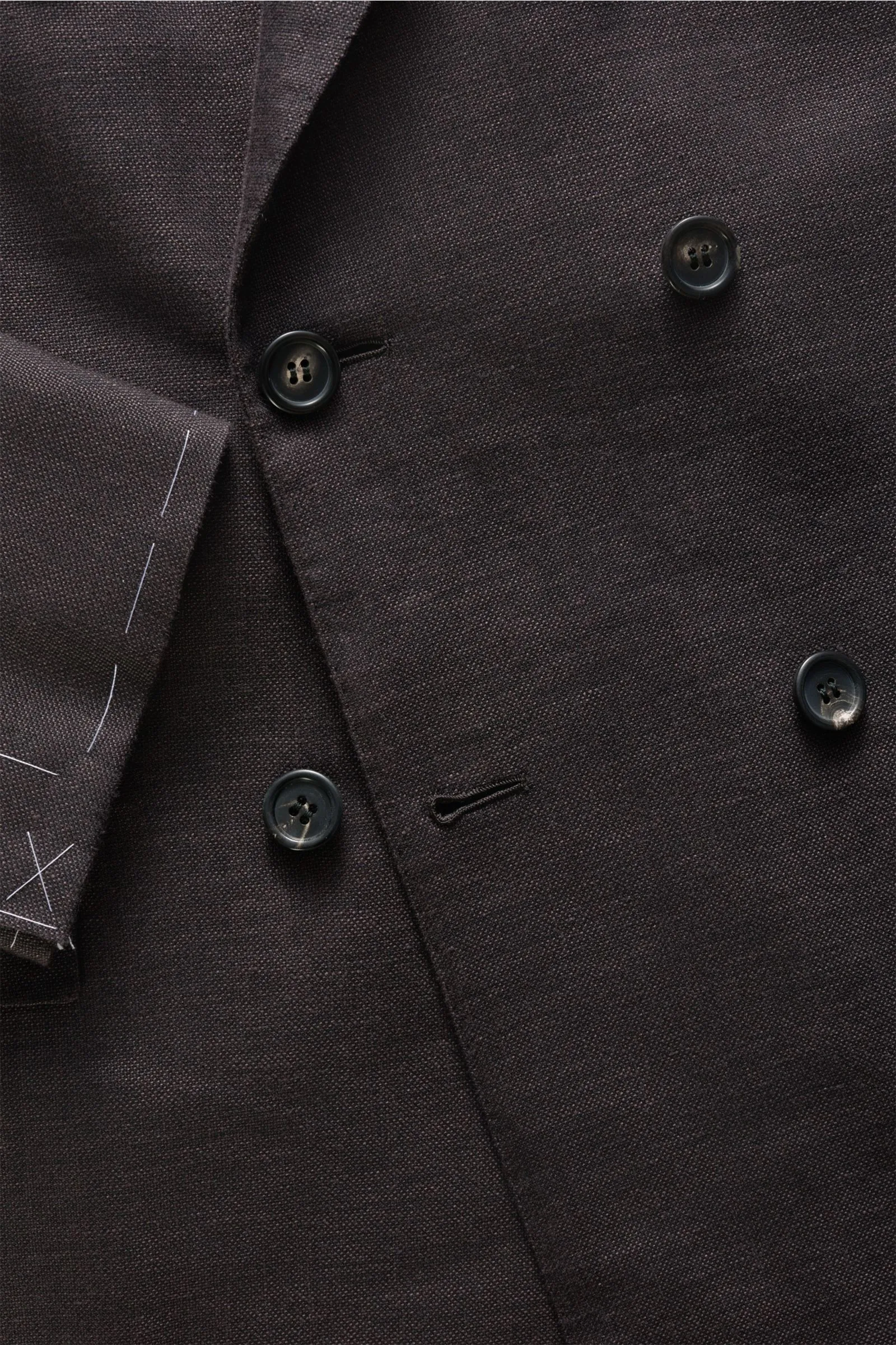 BRIONI smart-casual jacket 'Plume' dark brown