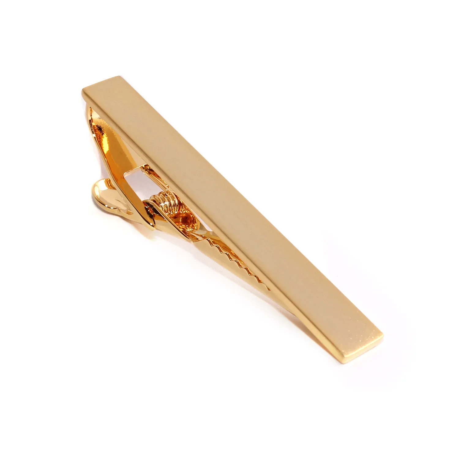 Brushed Gold Tie Bar