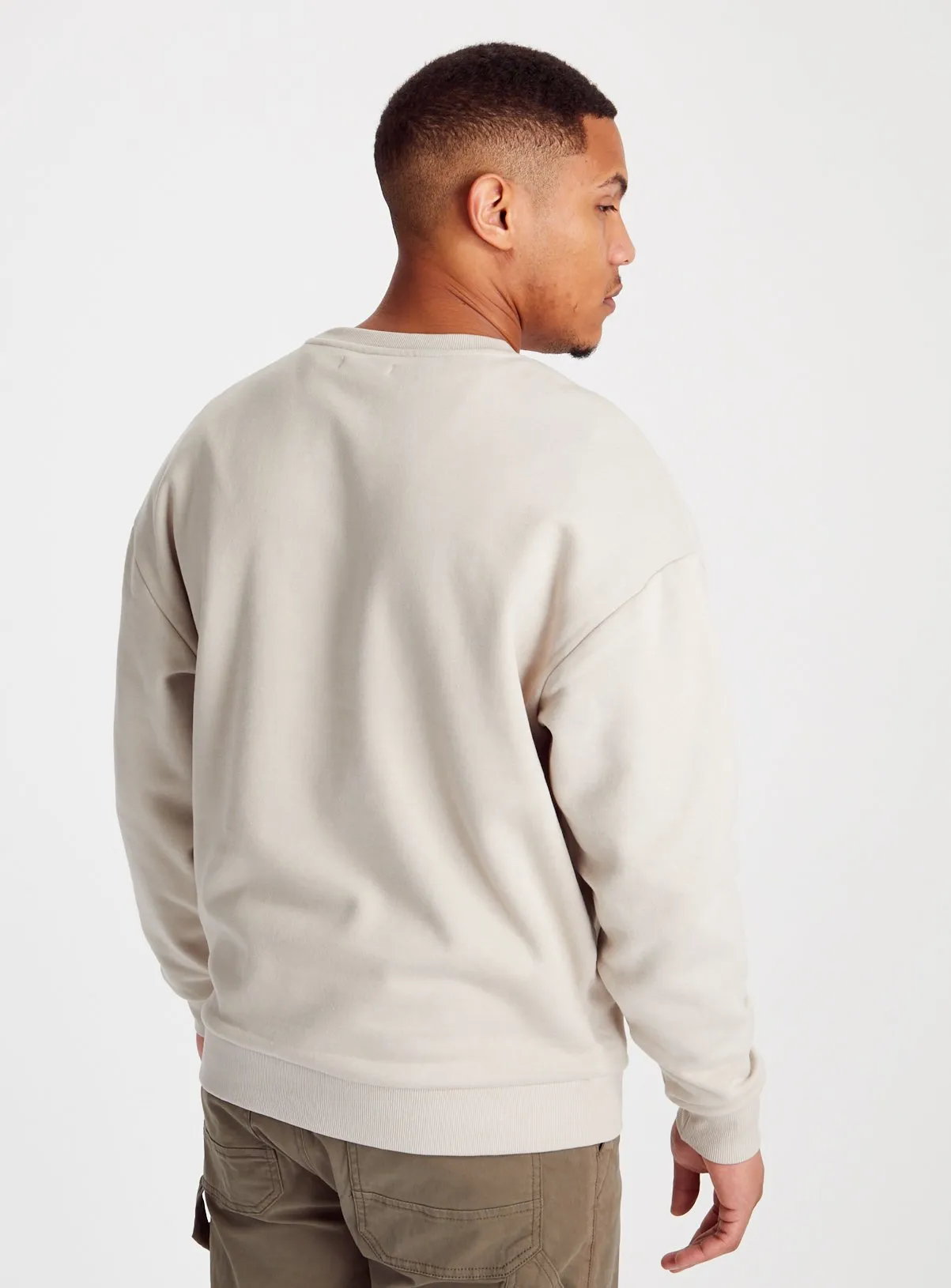 Buy Grey Dropped Shoulder Sweatshirt XXL | Sweatshirts and hoodies | Tu