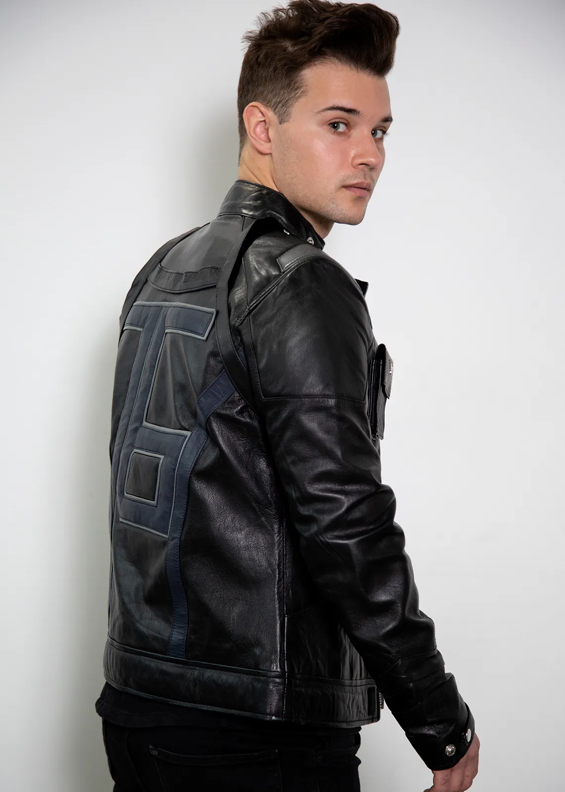 Buy Mens Soldier 76 Limited Edition Leather Jacket Black | LucaJackets