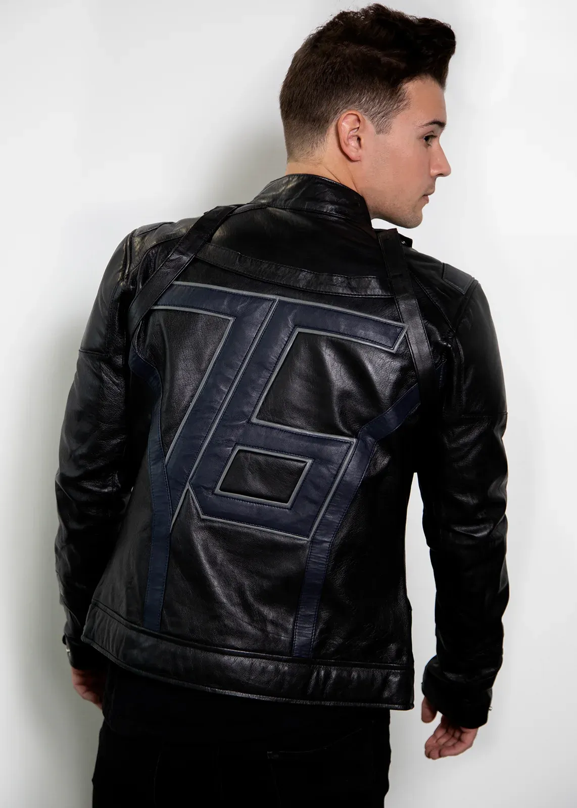 Buy Mens Soldier 76 Limited Edition Leather Jacket Black | LucaJackets