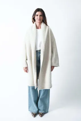 Capote Coat - Ecru