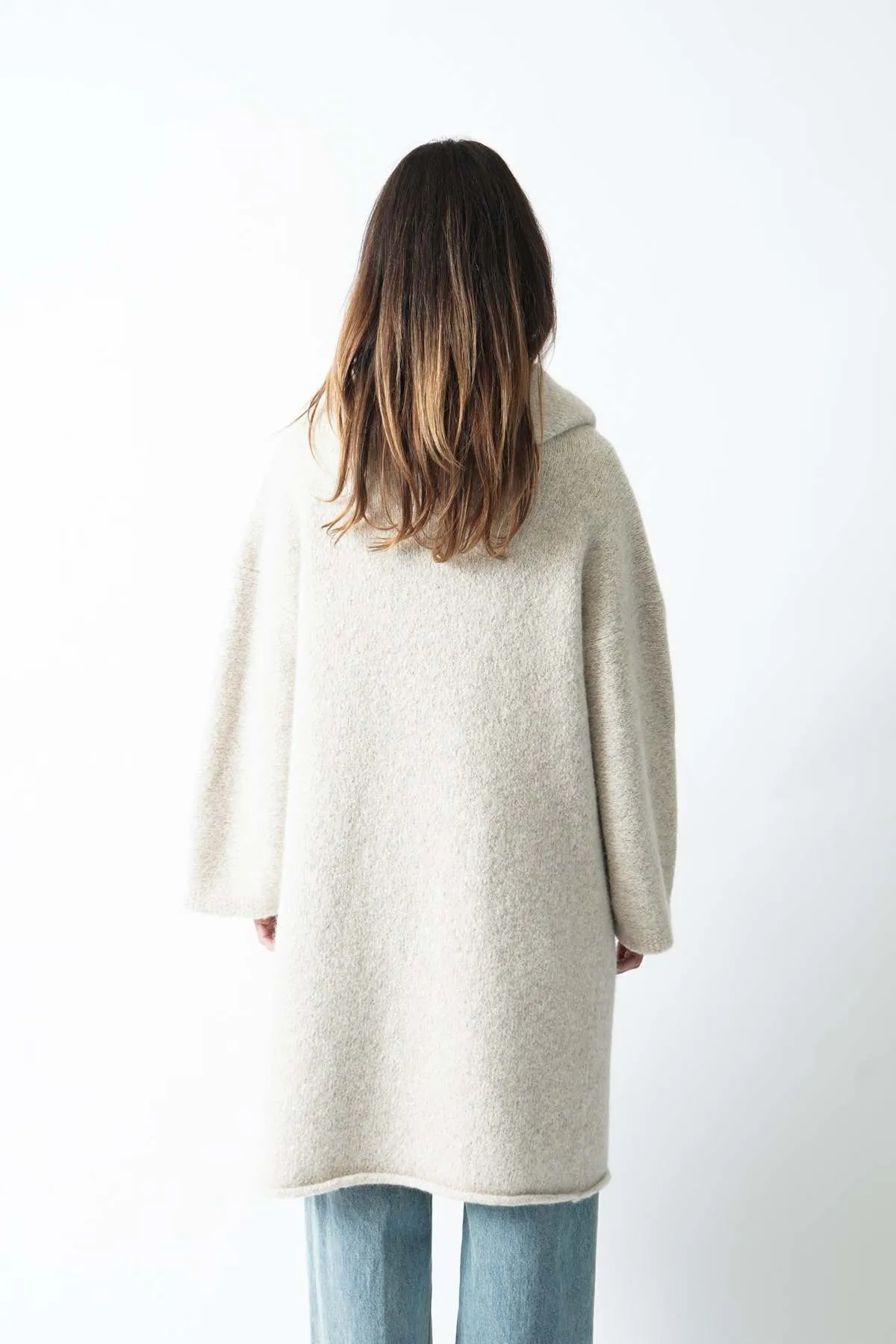 Capote Coat - Ecru