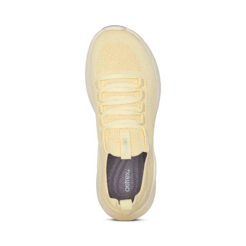  Carly Lace Up Sneaker in Lemon CLOSEOUTS  