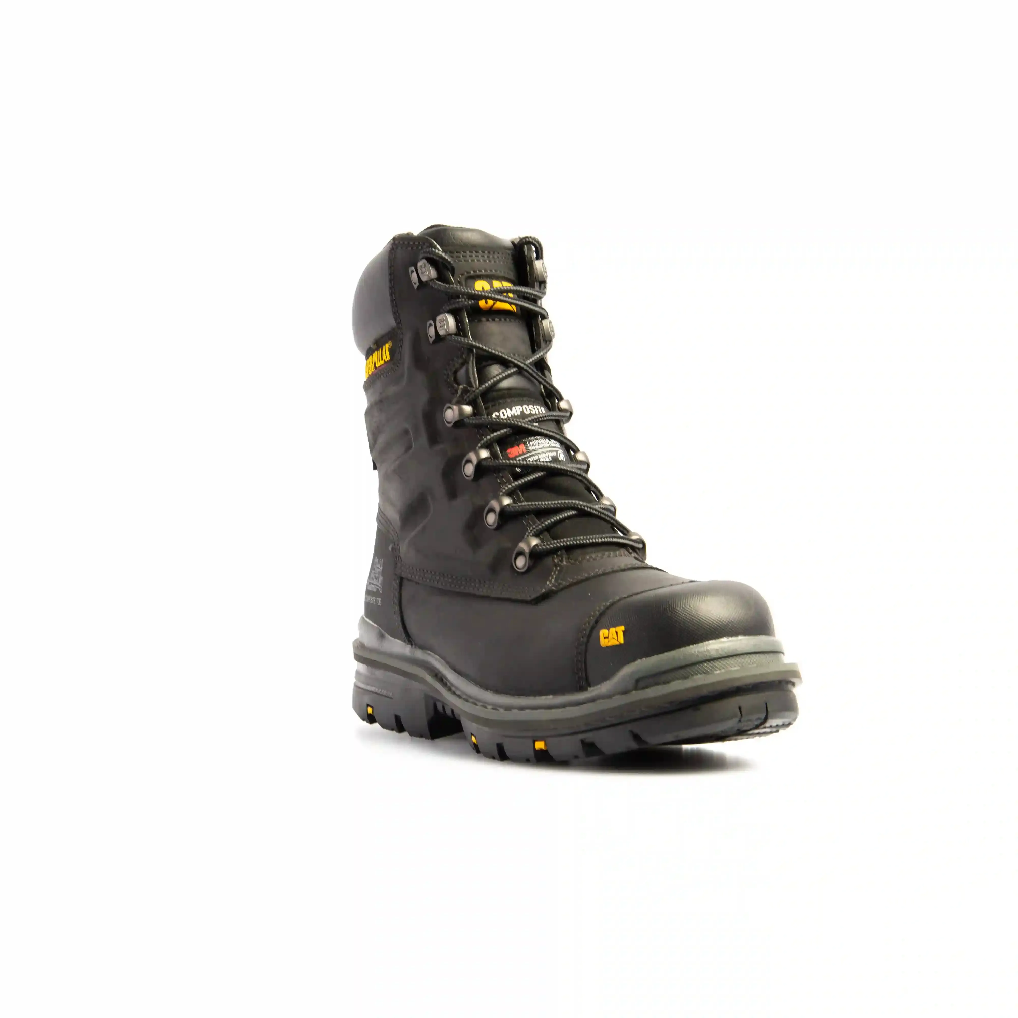 CAT 7064 S3/SRC/HRO Premier 8 Black Safety Boot