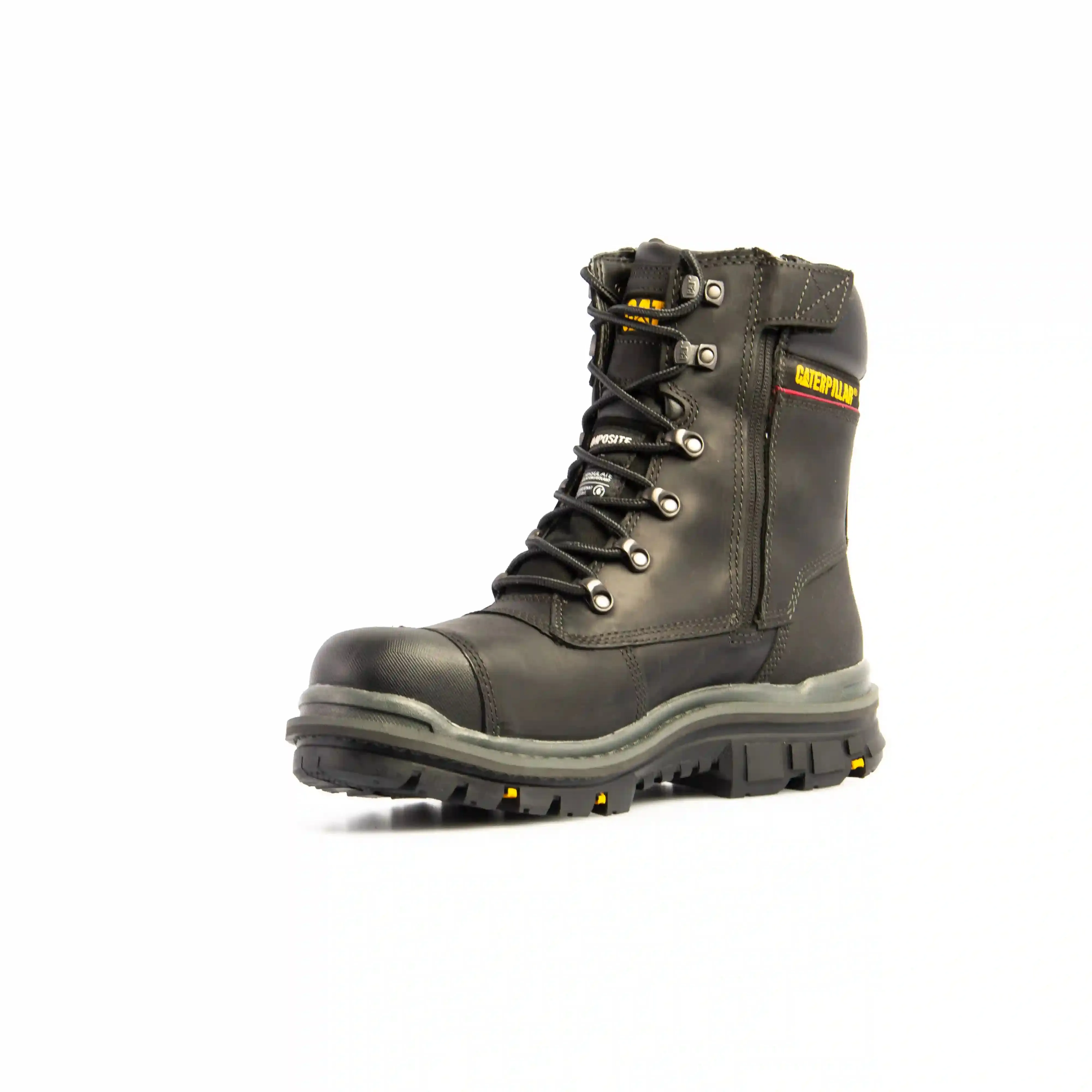 CAT 7064 S3/SRC/HRO Premier 8 Black Safety Boot