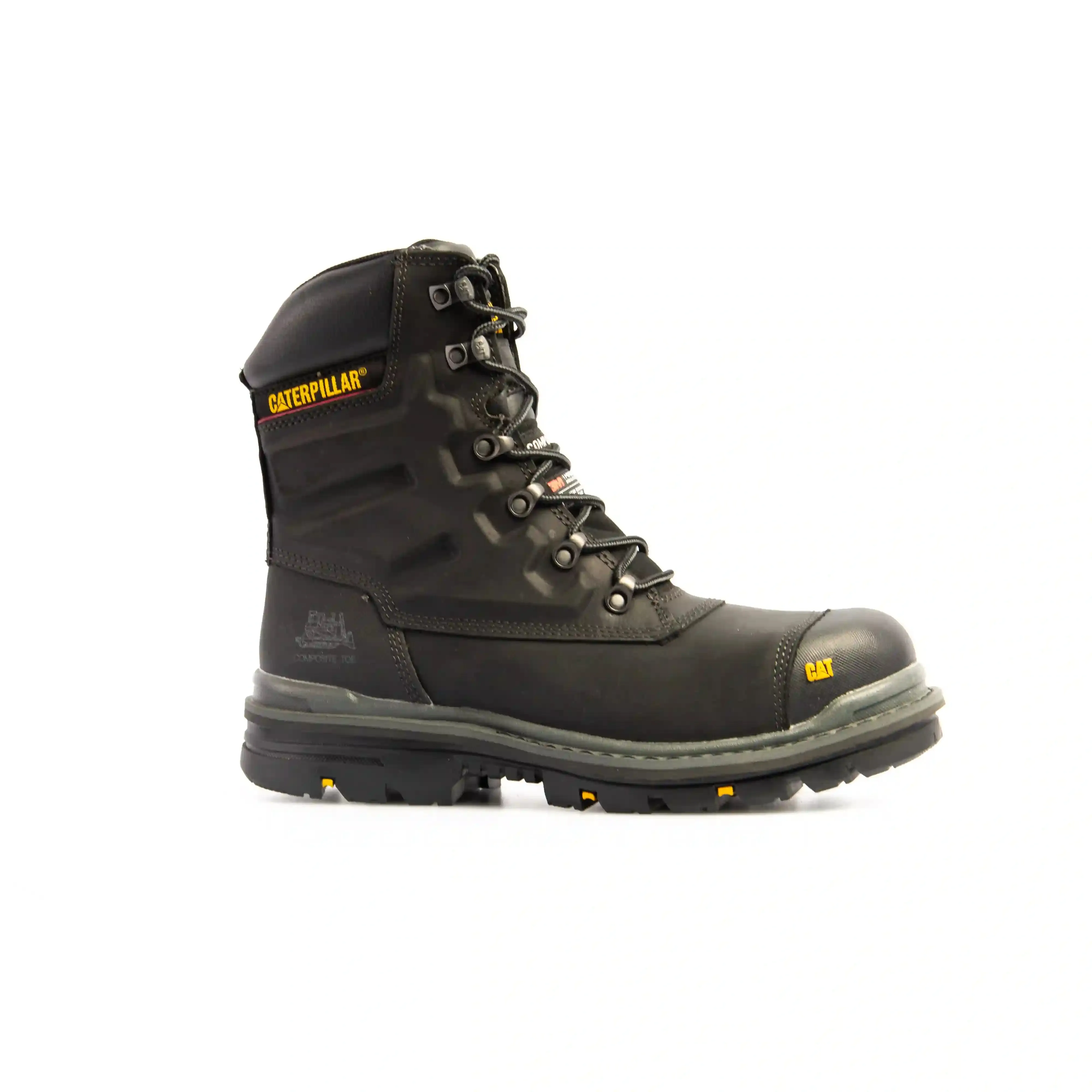 CAT 7064 S3/SRC/HRO Premier 8 Black Safety Boot