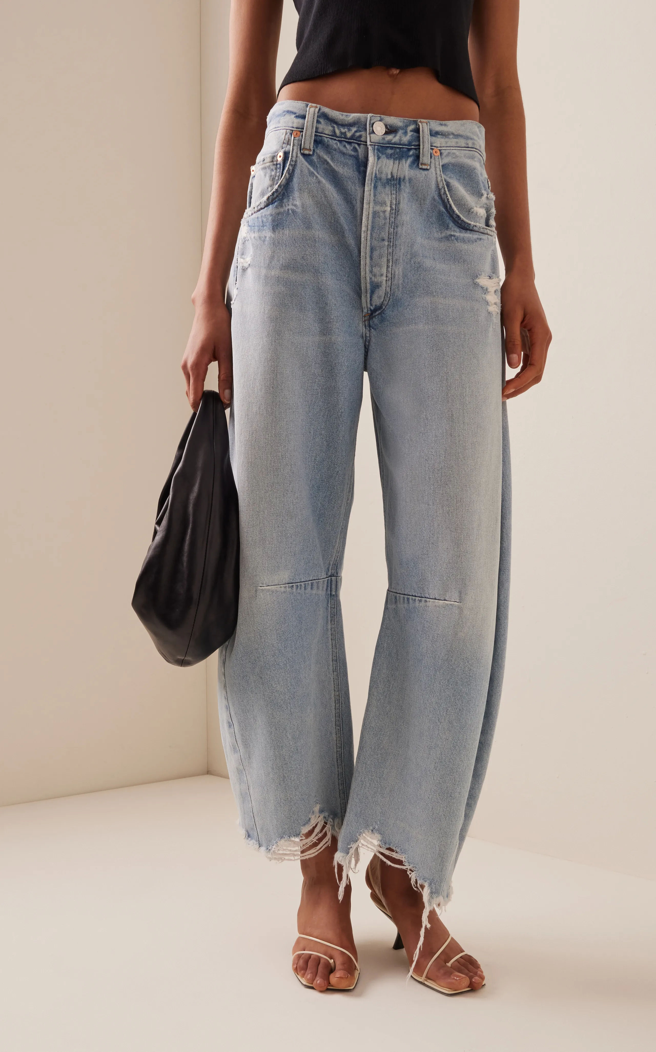 Citizens of Humanity Horseshoe Rigid High-Rise Wide-Leg Jeans