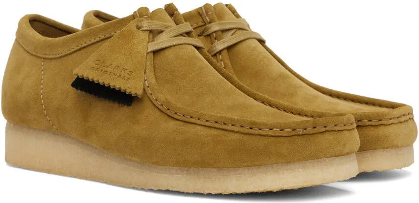 Clarks Originals Khaki Wallabee Oxfords