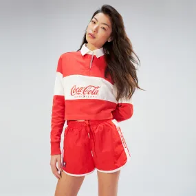 Coca-cola Cropped Fit Rugby Shirt | Hoodies | Tommy Hilfiger