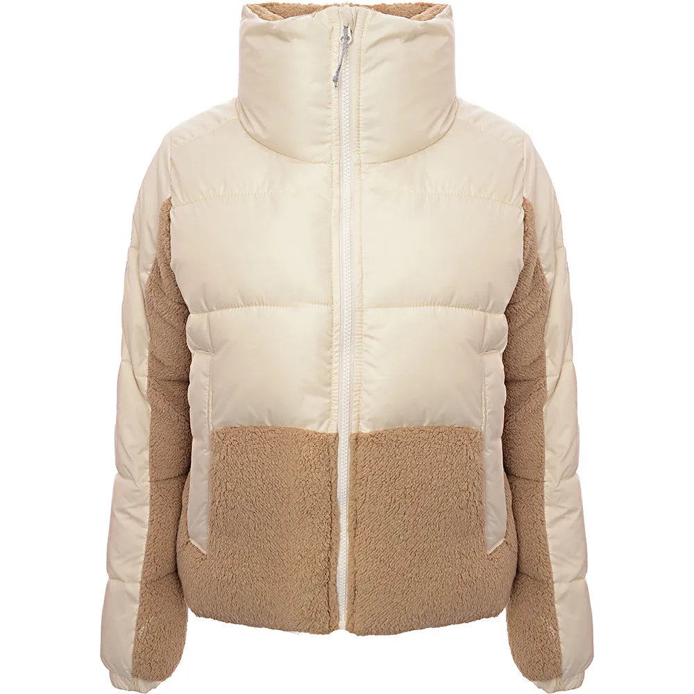 Columbia Womens Leadbetter Point Sherpa Jacket in Neutral