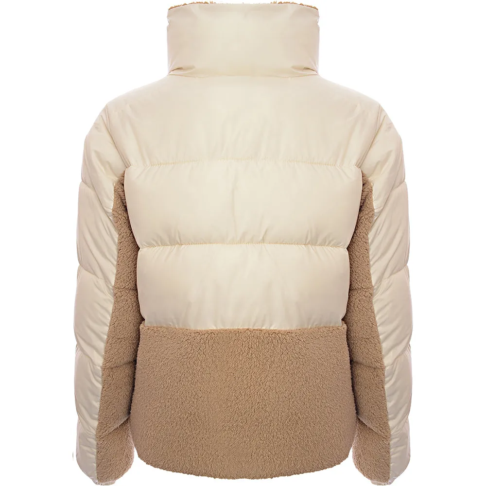 Columbia Womens Leadbetter Point Sherpa Jacket in Neutral