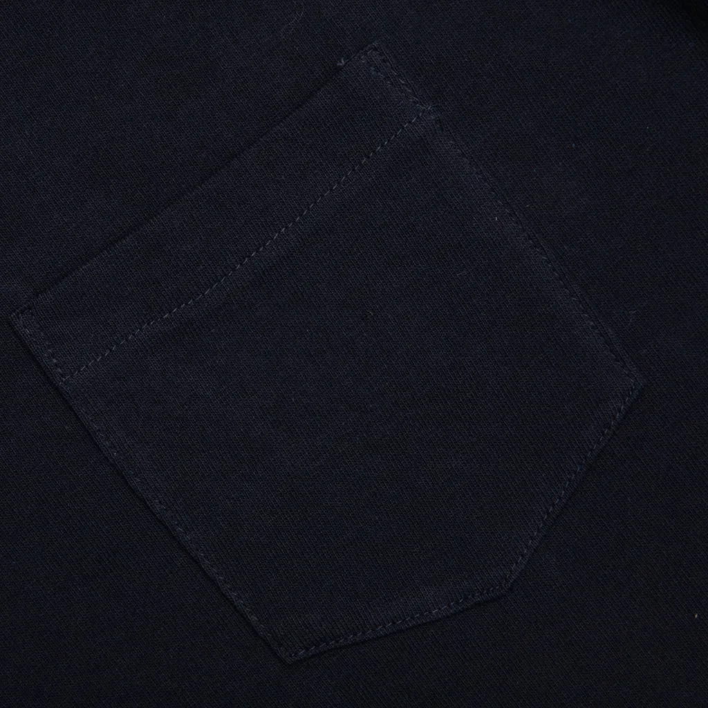 Cotton Jersey T-Shirt - Navy