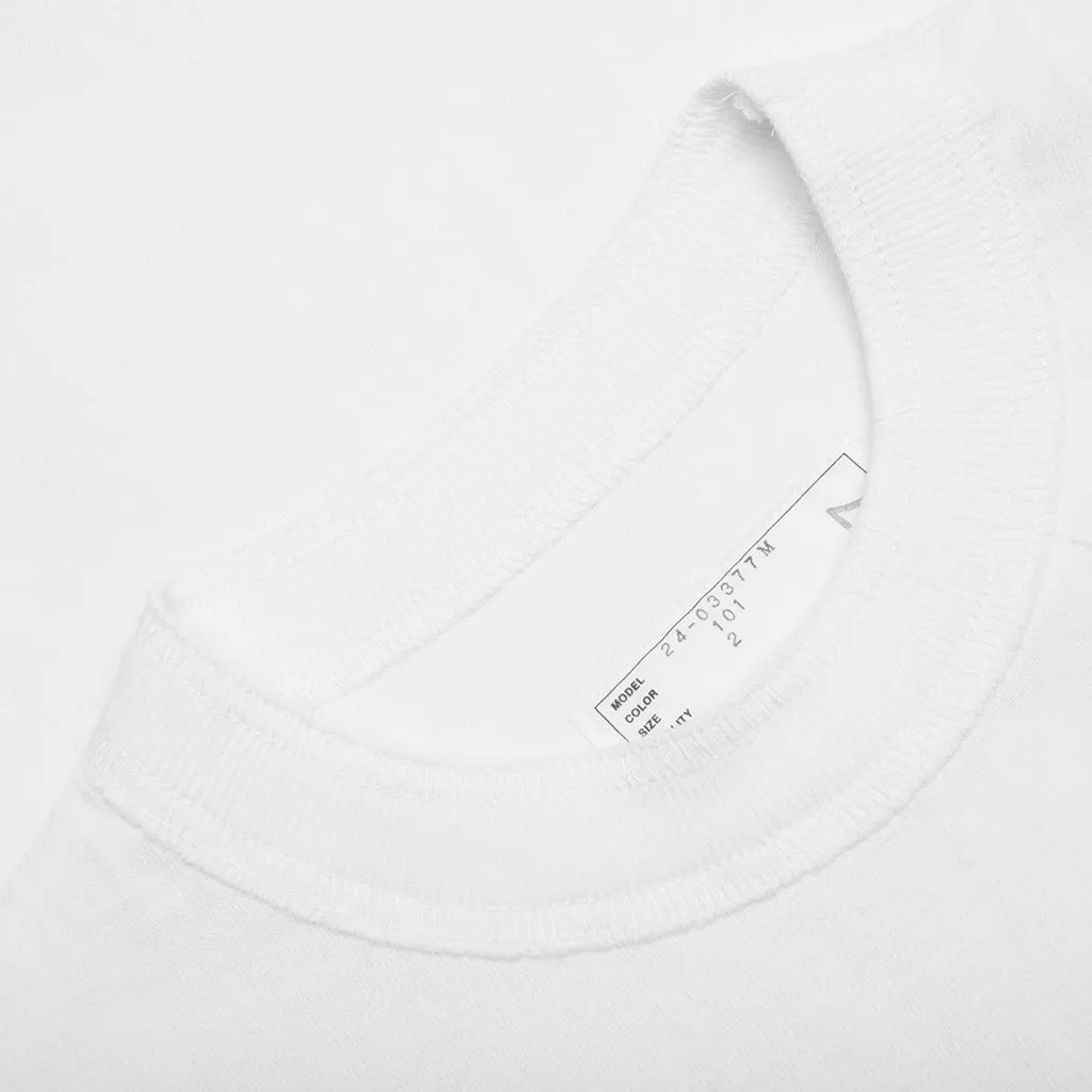 Cotton Jersey T-Shirt - White