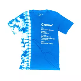 CREME PA INFO X-RAY TEE - ROYAL BLUE