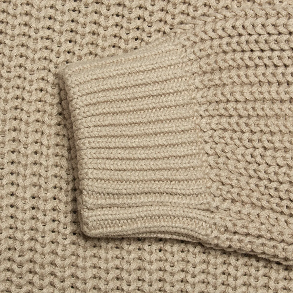 Crisis Ribbed Knit Sweater