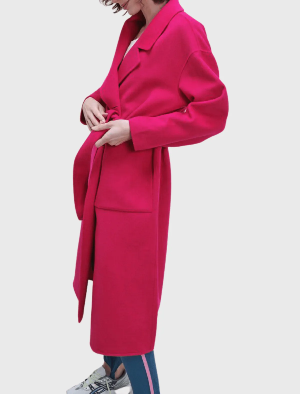 Dadoulove Coat - Fuchsia