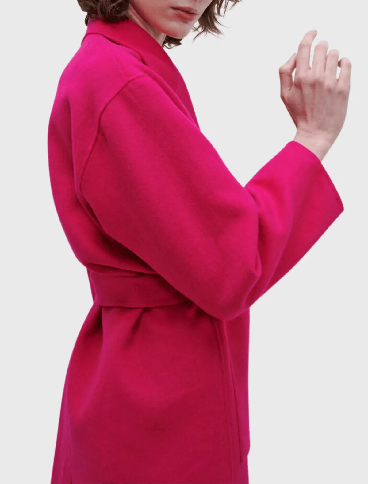 Dadoulove Coat - Fuchsia