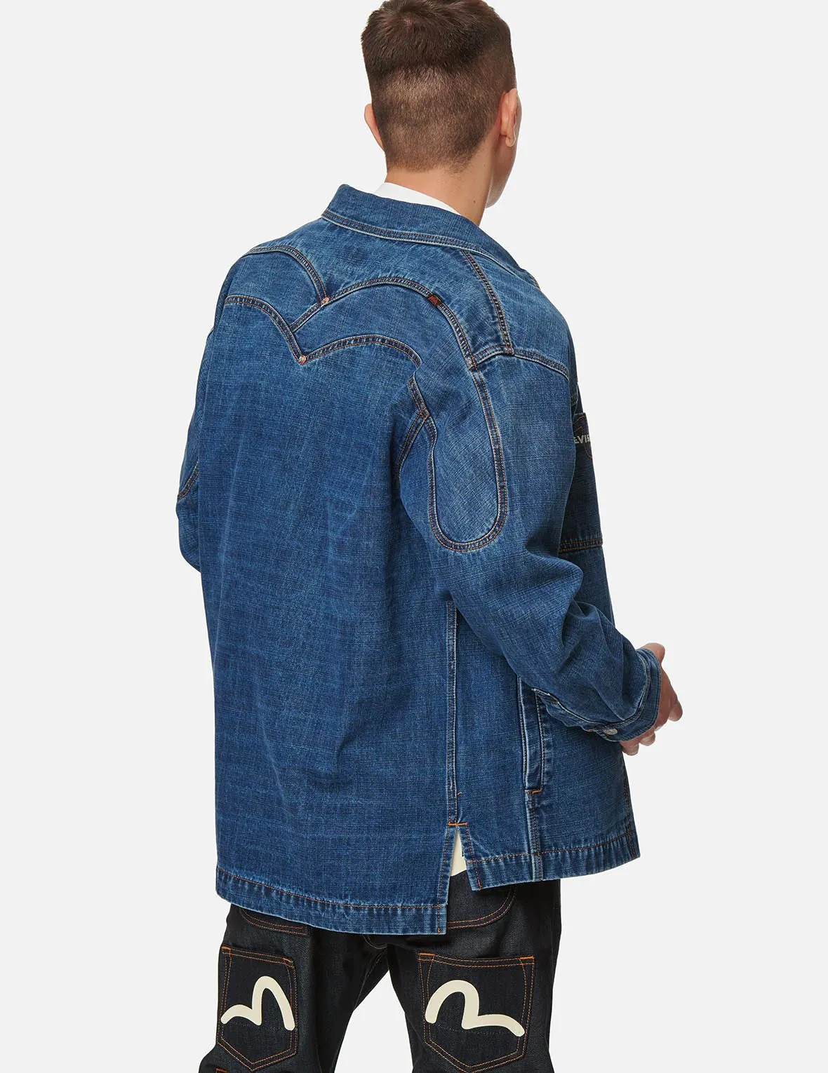 Daicock Insert Denim Shirt Jacket