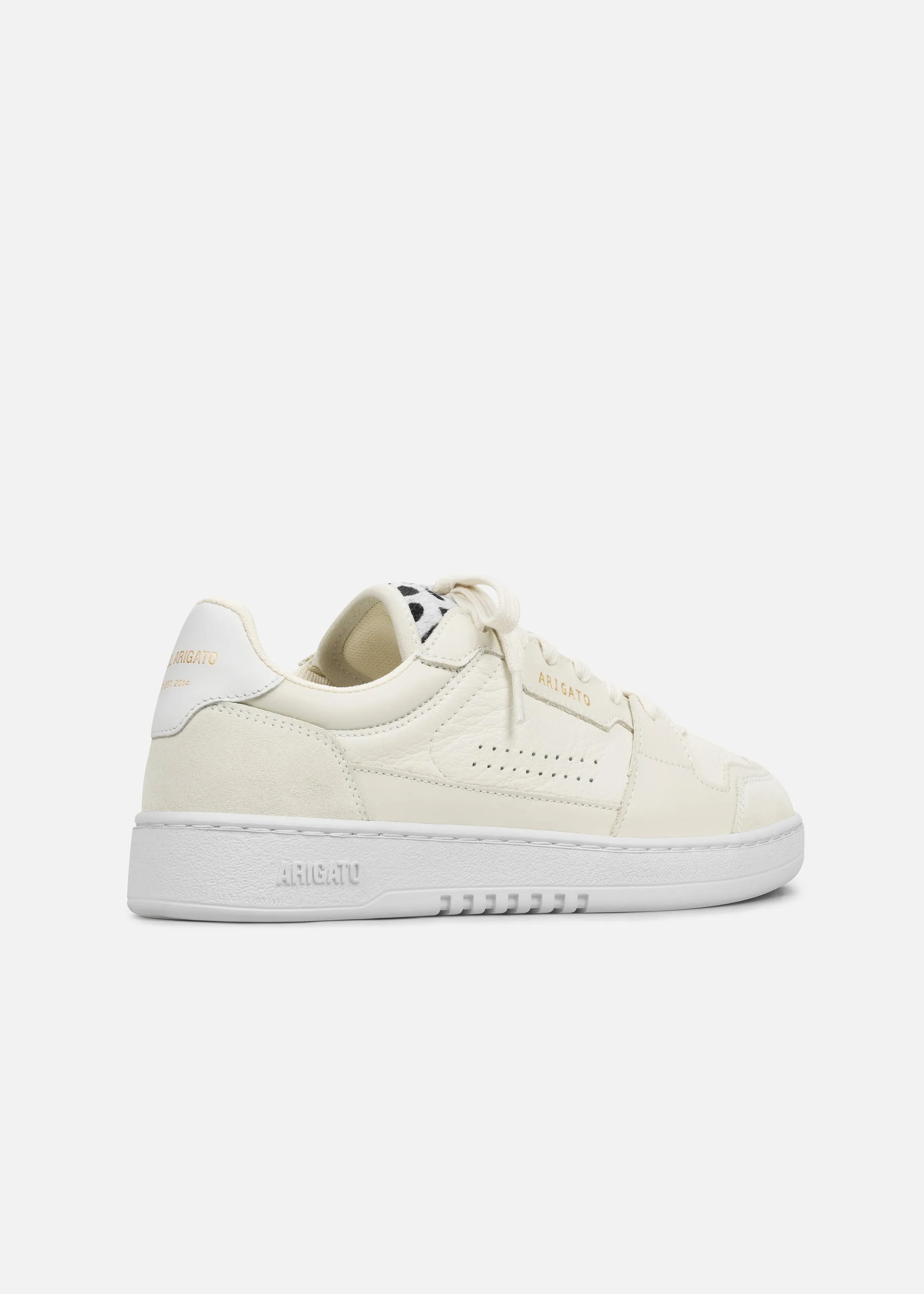 Dice Lo Sneaker Off White/White Leather/Suede