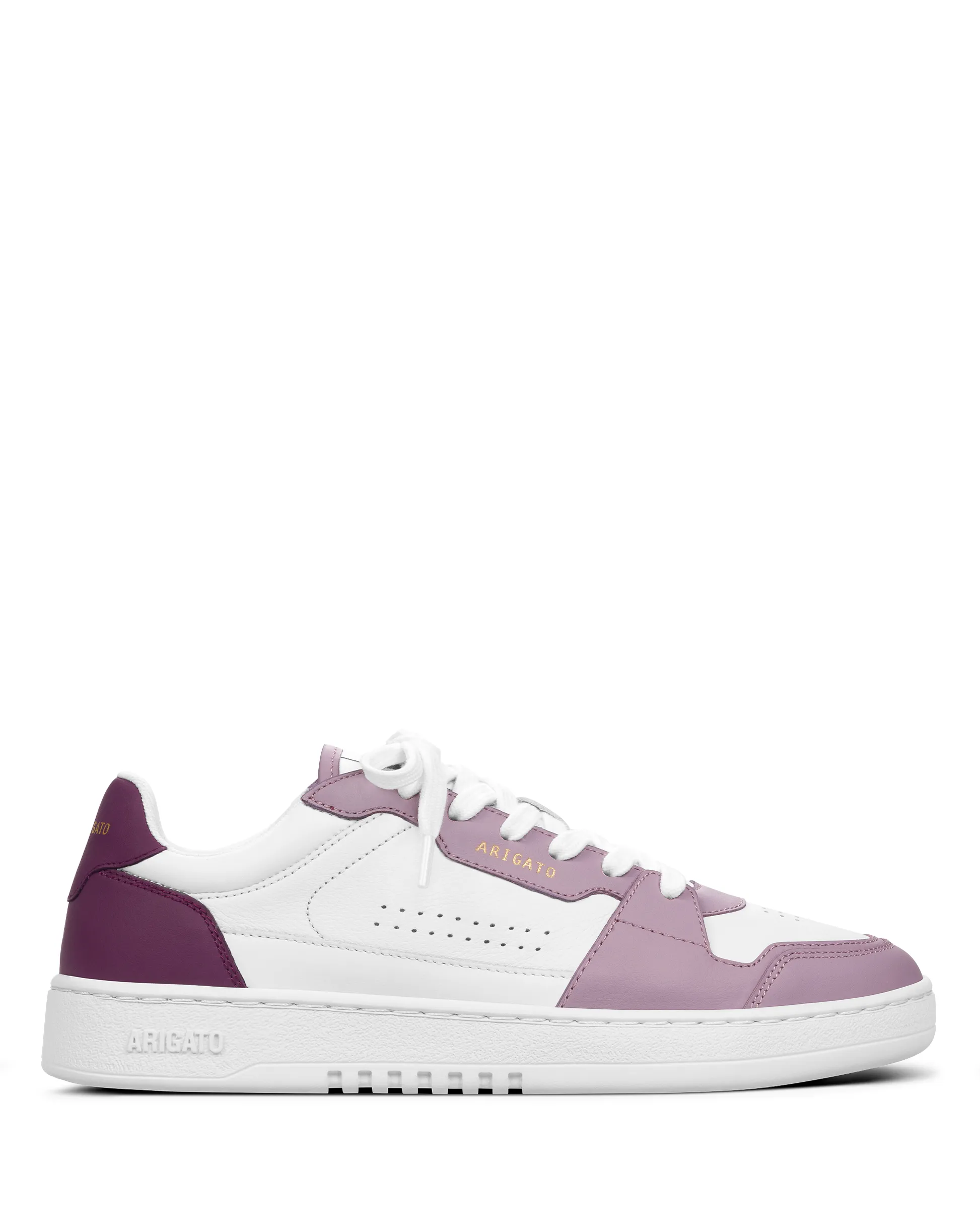 Dice Lo Sneaker White/Purple Leather/Suede