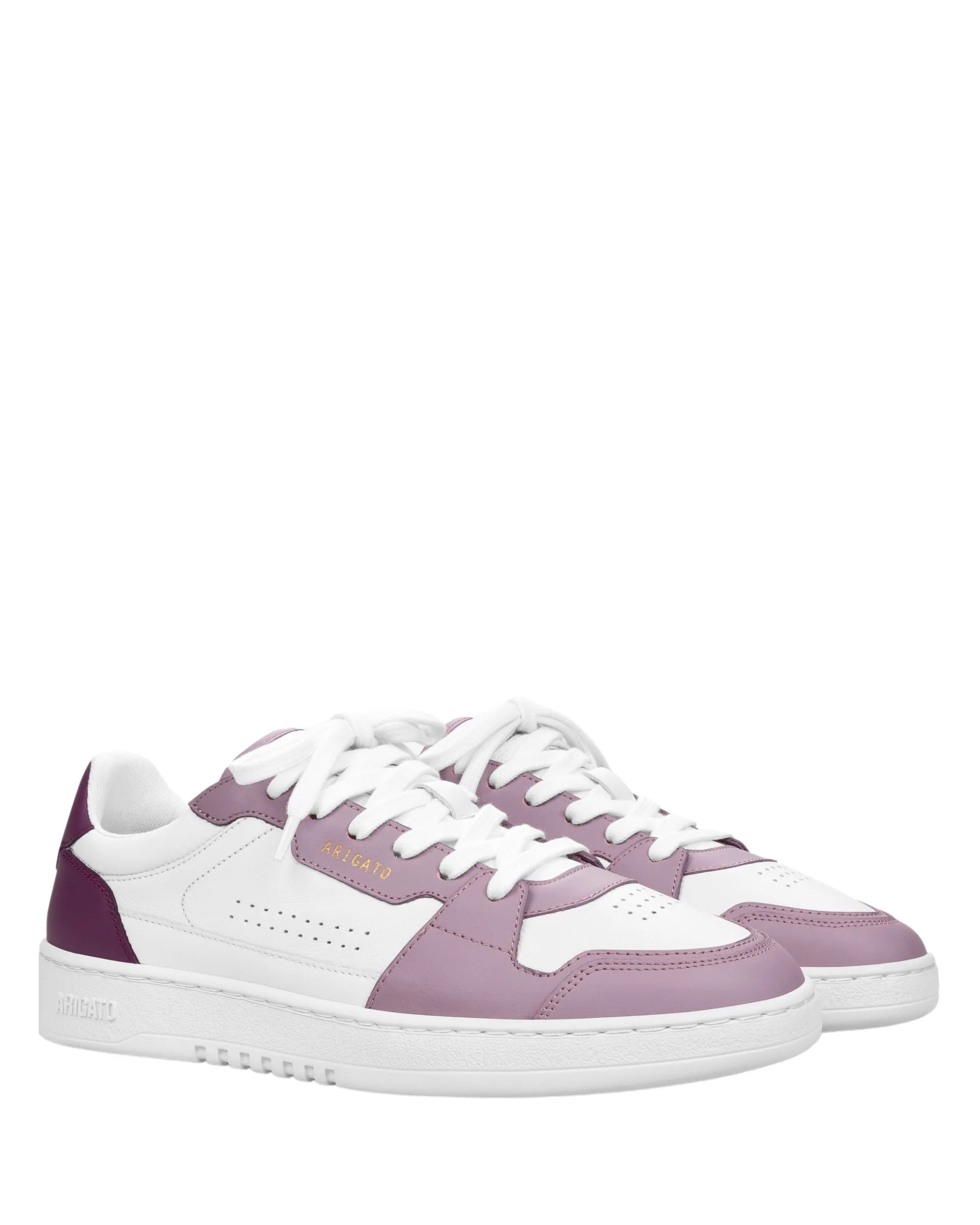 Dice Lo Sneaker White/Purple Leather/Suede